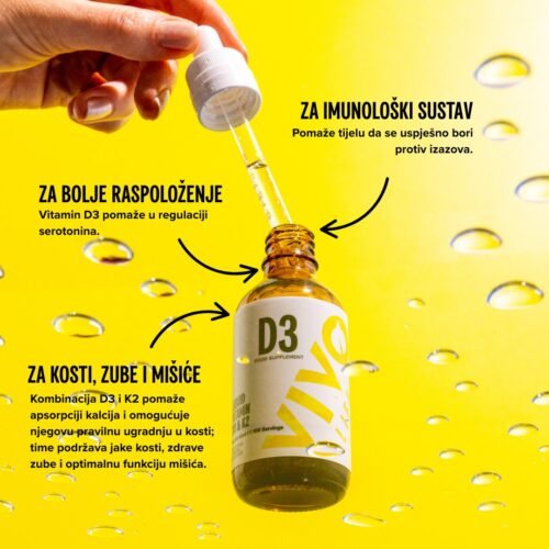 Vitamin D3 i K2 kompleks - Slika 2
