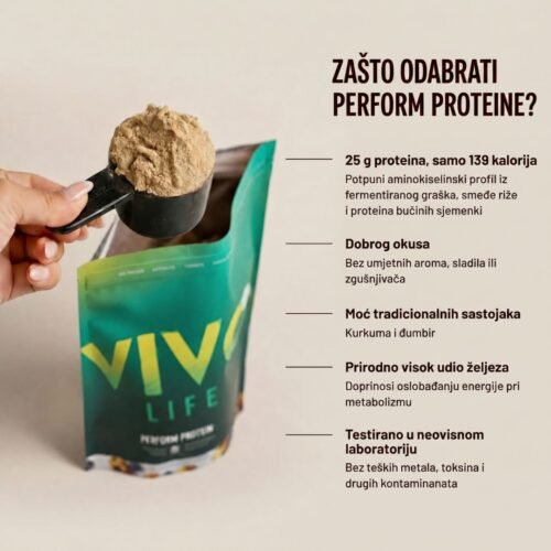 Veganski proteini Vivo Life Perform - Slika 2